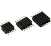 1.27mm Double Plastic DIP 180° Pin Header Production