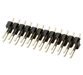 2.2mm Pitch Pin Header Single Plastic Straight Insert 180°