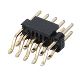 2.54mm Single Layer Double Row Bent Pin Pin Header Pin Socket Horizontal Sticker